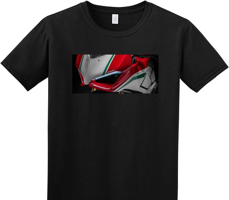 Custom Adult Soft Style 100% Cotton Black T-Shirt