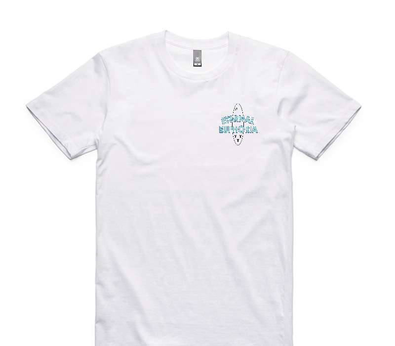 Custom AS Colour 100% Cotton White T-Shirt