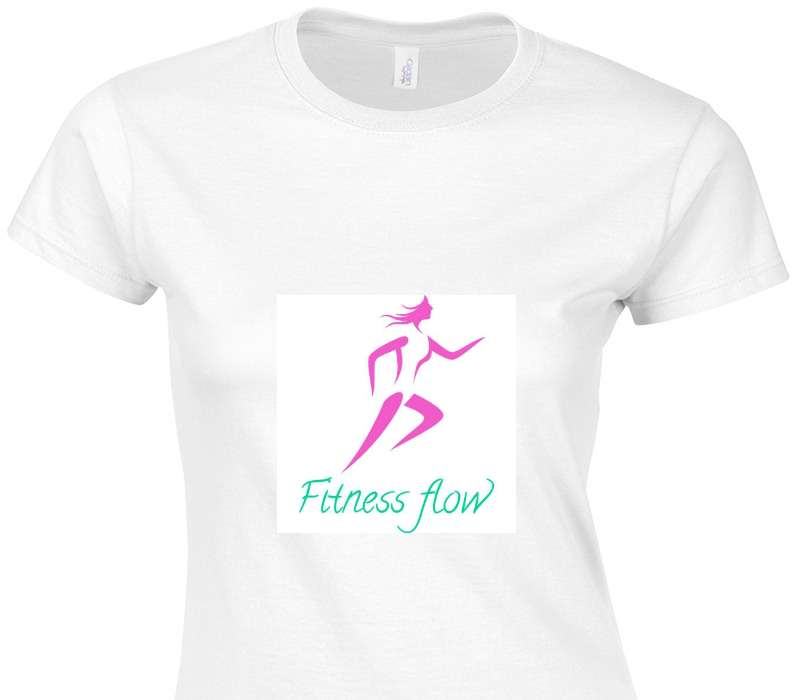 Custom Womens Soft Style 100% Cotton White T-Shirt
