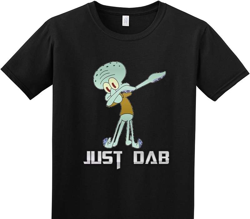 Custom Adult Soft Style 100% Cotton Black T-Shirt
