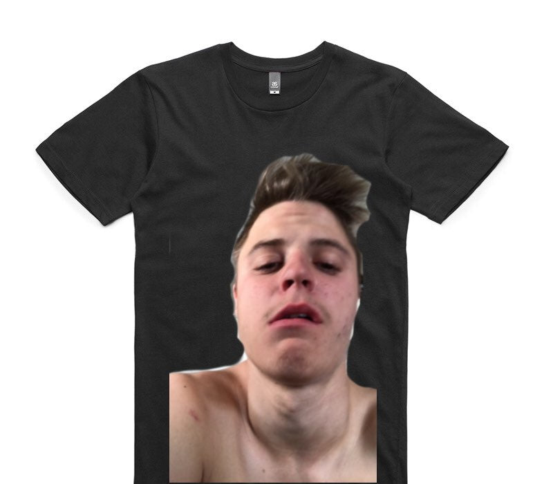 Custom AS Colour 100% Cotton Black T-Shirt
