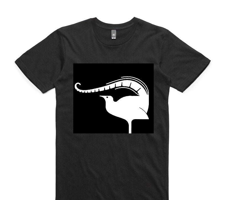 Custom AS Colour 100% Cotton Black T-Shirt