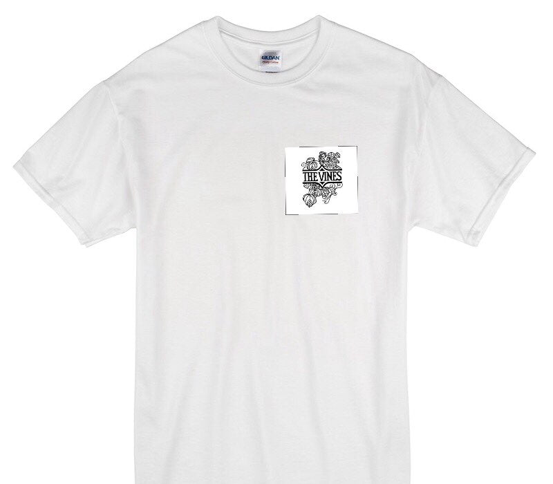 Custom Gildan 100% Cotton White T-Shirt