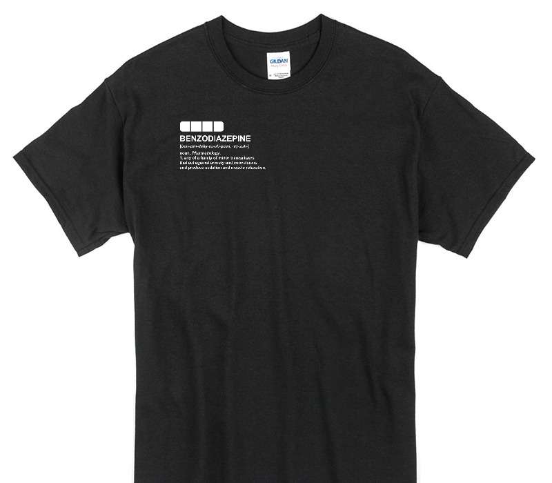 Custom Gildan 100% Cotton Black T-Shirt