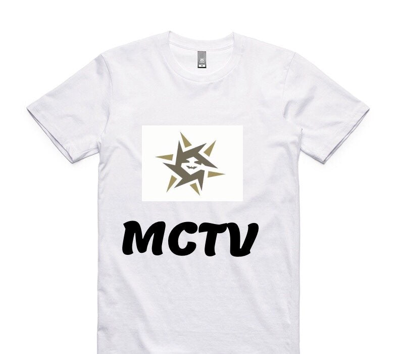 Custom AS Colour 100% Cotton White T-Shirt
