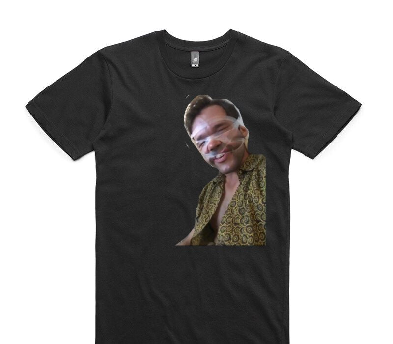 Custom AS Colour 100% Cotton Black T-Shirt