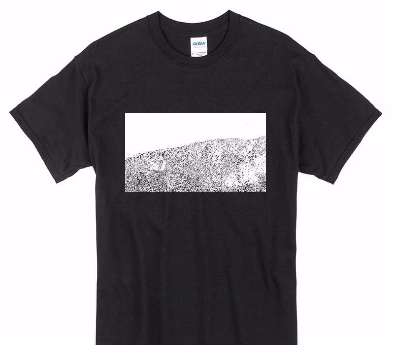 Custom Gildan 100% Cotton Black T-Shirt