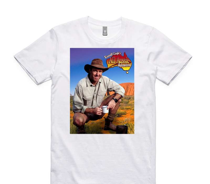 Custom AS Colour 100% Cotton White T-Shirt