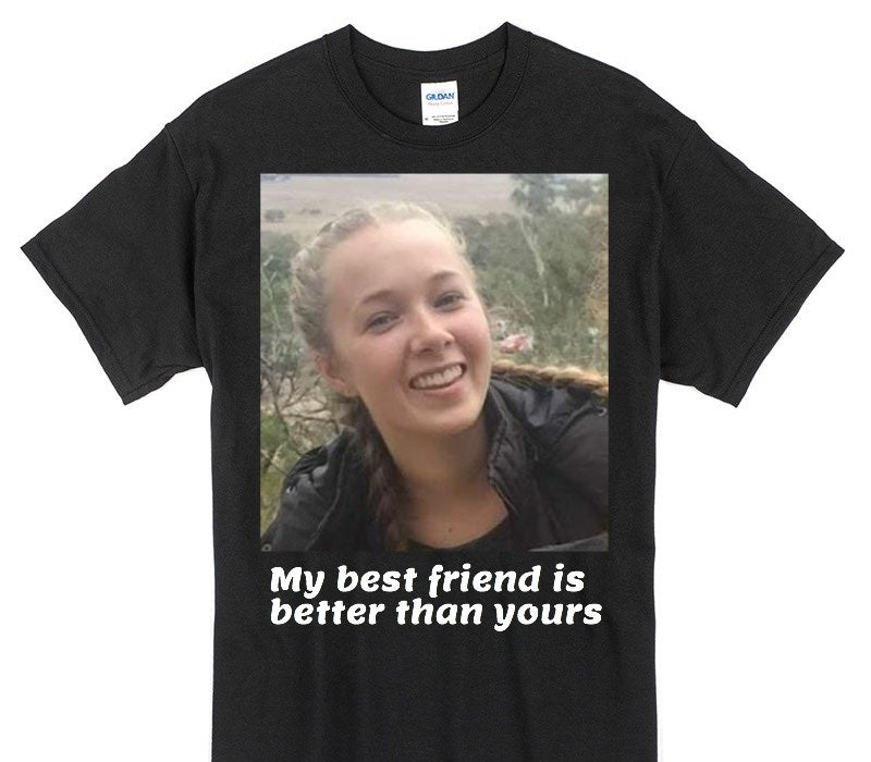 Custom Gildan 100% Cotton Black T-Shirt