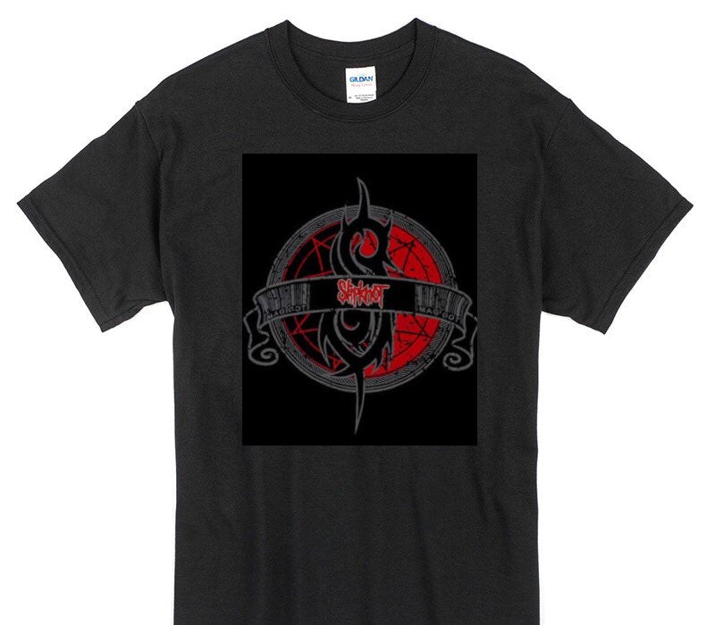 Custom Gildan 100% Cotton Black T-Shirt