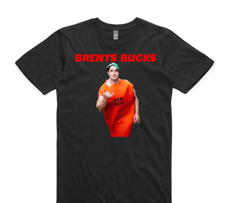 Custom AS Colour 100% Cotton Black T-Shirt