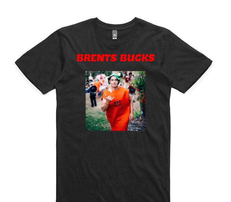 Custom AS Colour 100% Cotton Black T-Shirt