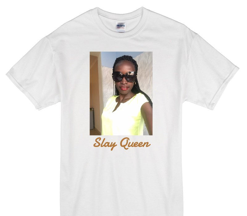 Custom Gildan 100% Cotton White T-Shirt
