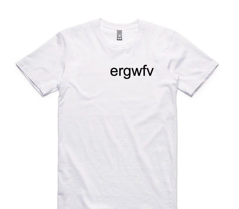 Custom AS Colour 100% Cotton White T-Shirt