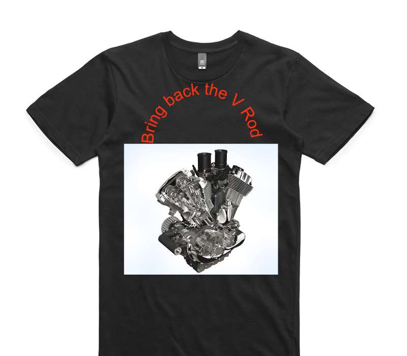 Custom AS Colour 100% Cotton Black T-Shirt