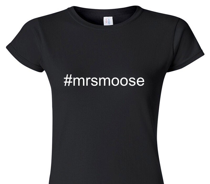 Custom Womens Soft Style 100% Cotton Black T-Shirt