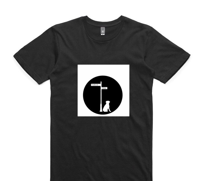 Custom AS Colour 100% Cotton Black T-Shirt