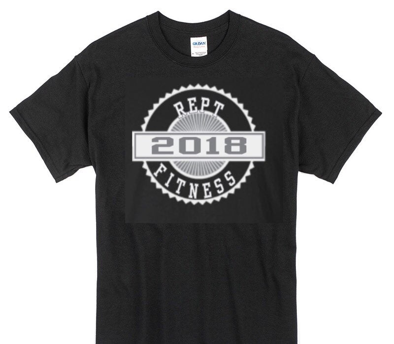 Custom Gildan 100% Cotton Black T-Shirt