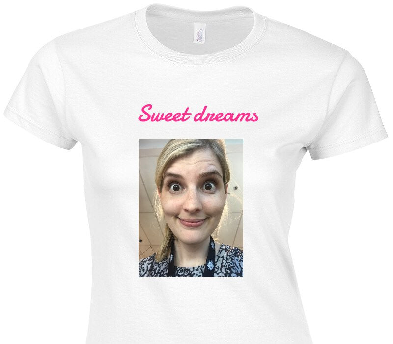 Custom Womens Soft Style 100% Cotton White T-Shirt