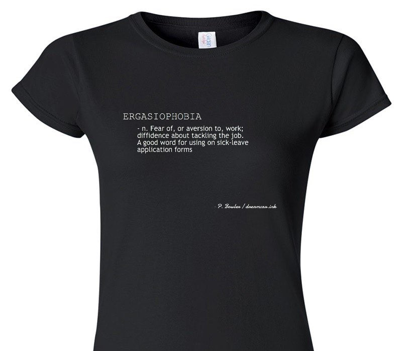 Custom Womens Soft Style 100% Cotton Black T-Shirt