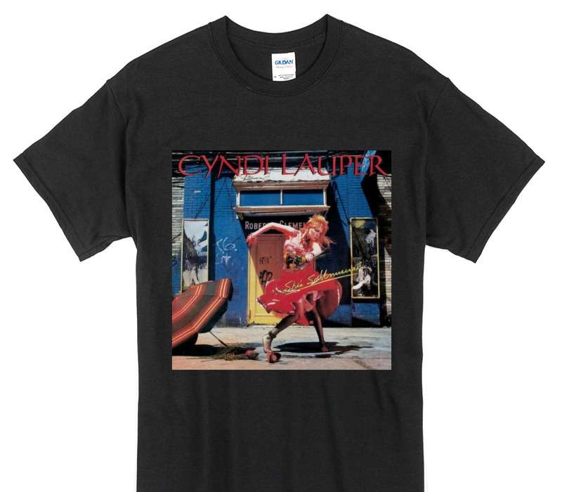 Custom Gildan 100% Cotton Black T-Shirt
