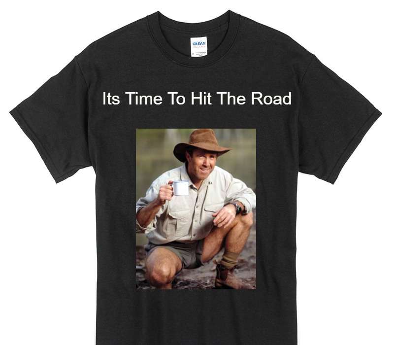 Custom Gildan 100% Cotton Black T-Shirt