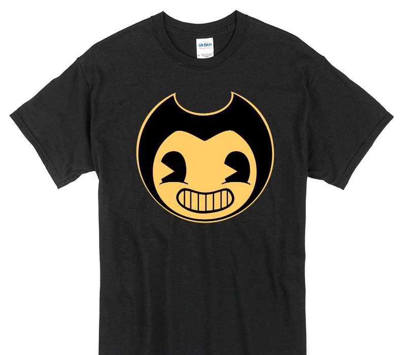 Custom Gildan 100% Cotton Black T-Shirt
