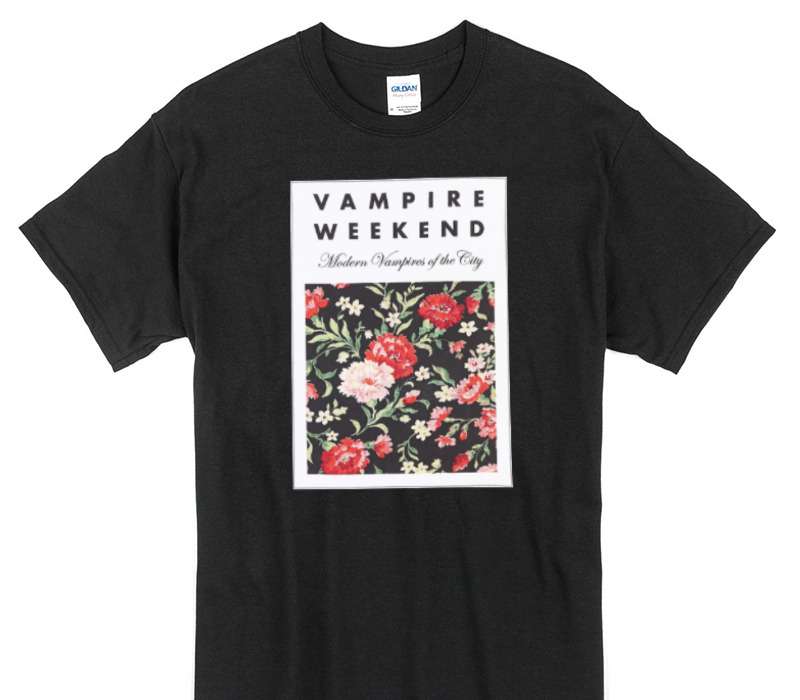 Custom Gildan 100% Cotton Black T-Shirt