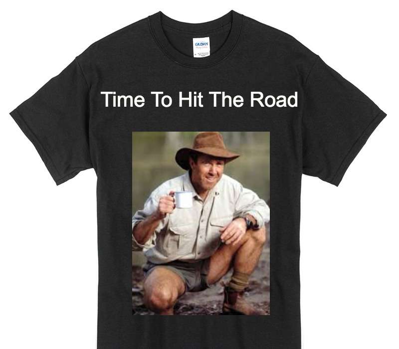 Custom Gildan 100% Cotton Black T-Shirt