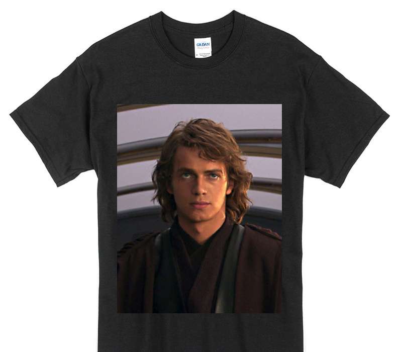 Custom Gildan 100% Cotton Black T-Shirt