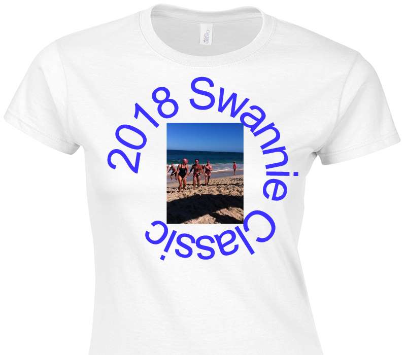 Custom Womens Soft Style 100% Cotton White T-Shirt