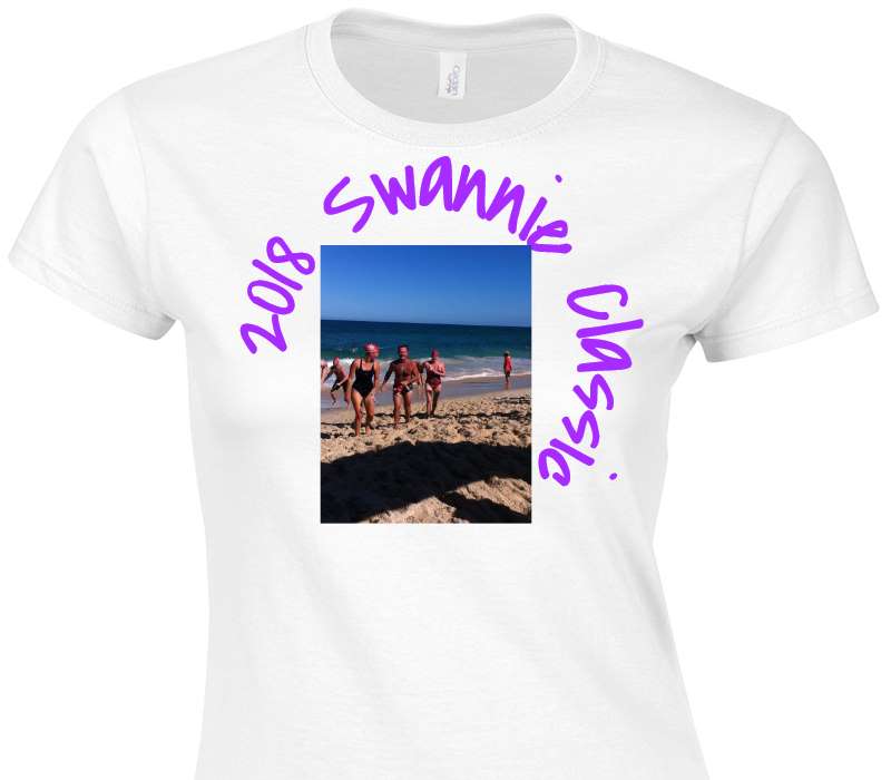 Custom Womens Soft Style 100% Cotton White T-Shirt