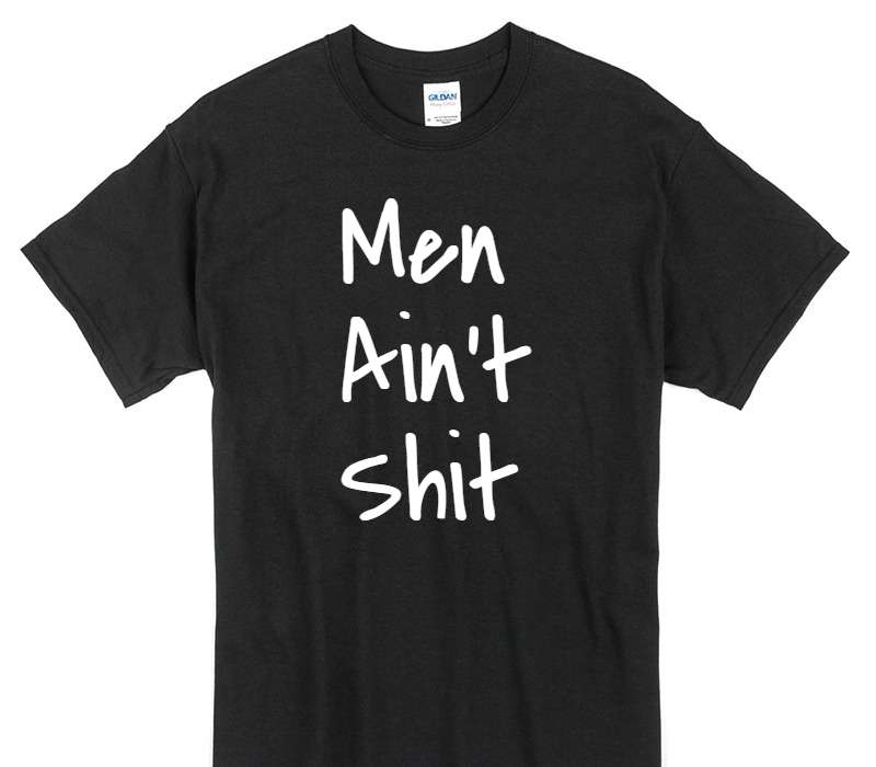 Custom Gildan 100% Cotton Black T-Shirt
