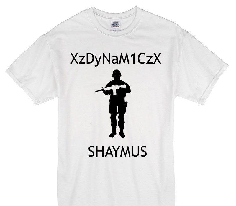 Custom Gildan 100% Cotton White T-Shirt