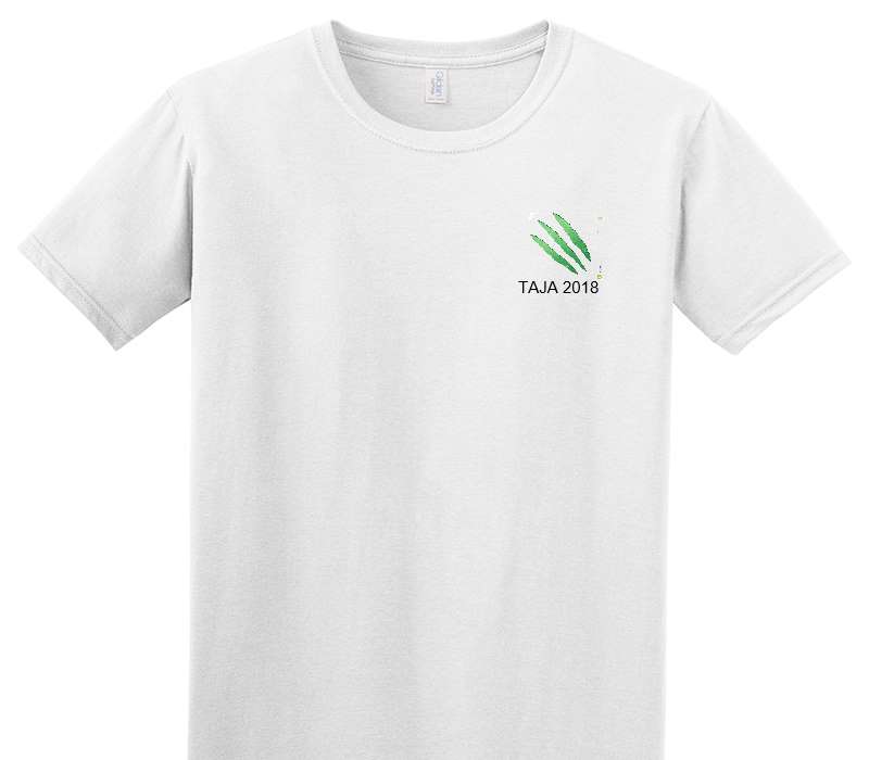 Custom Adult Soft Style 100% Cotton White T-Shirt