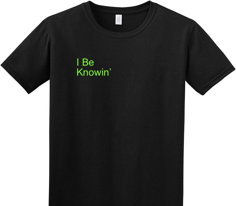 Custom Adult Soft Style 100% Cotton Black T-Shirt