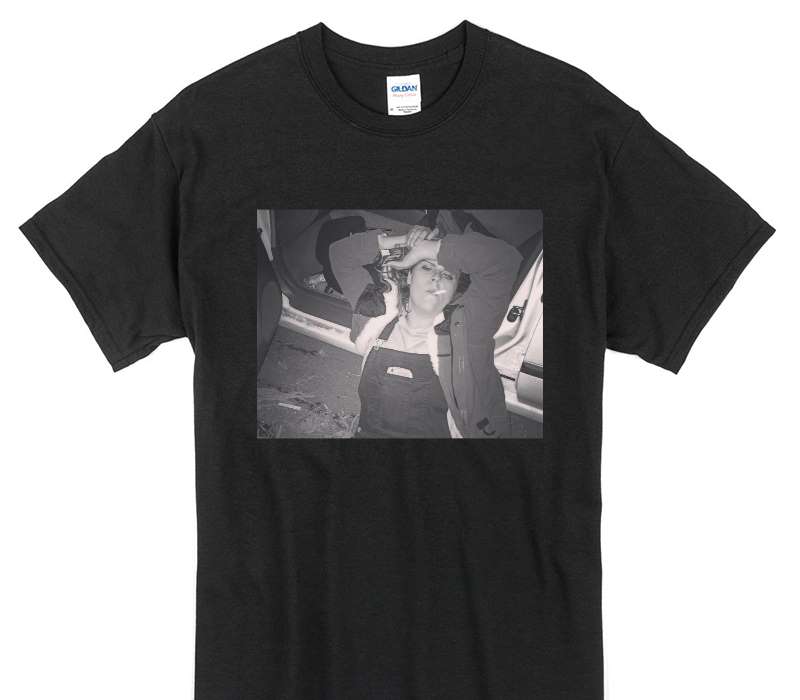 Custom Gildan 100% Cotton Black T-Shirt