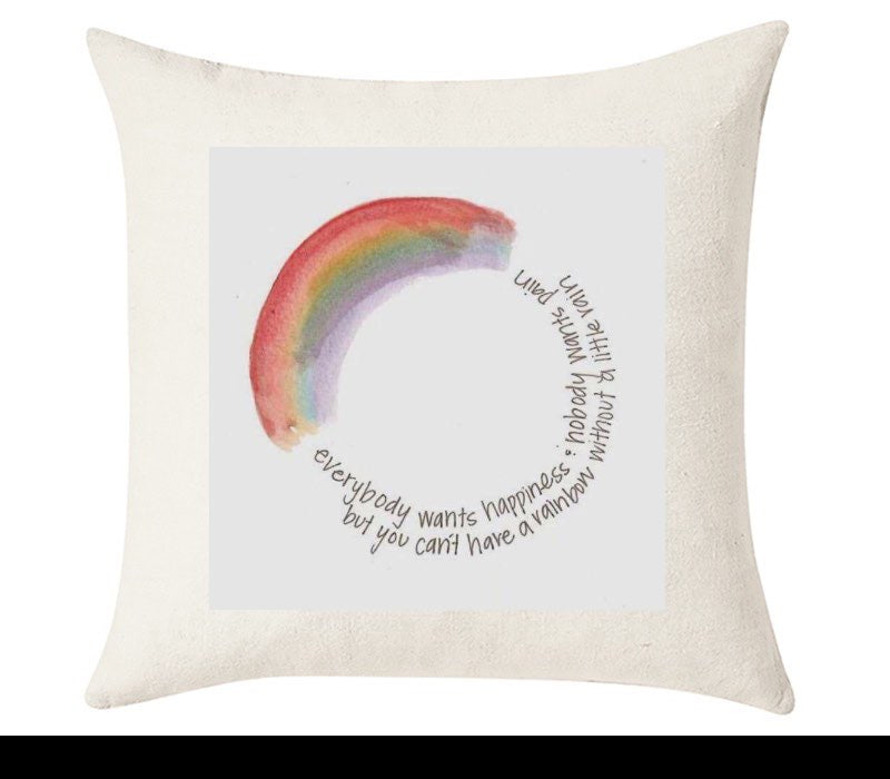 Custom Cushion Cover 50cm x 50 cm Off White