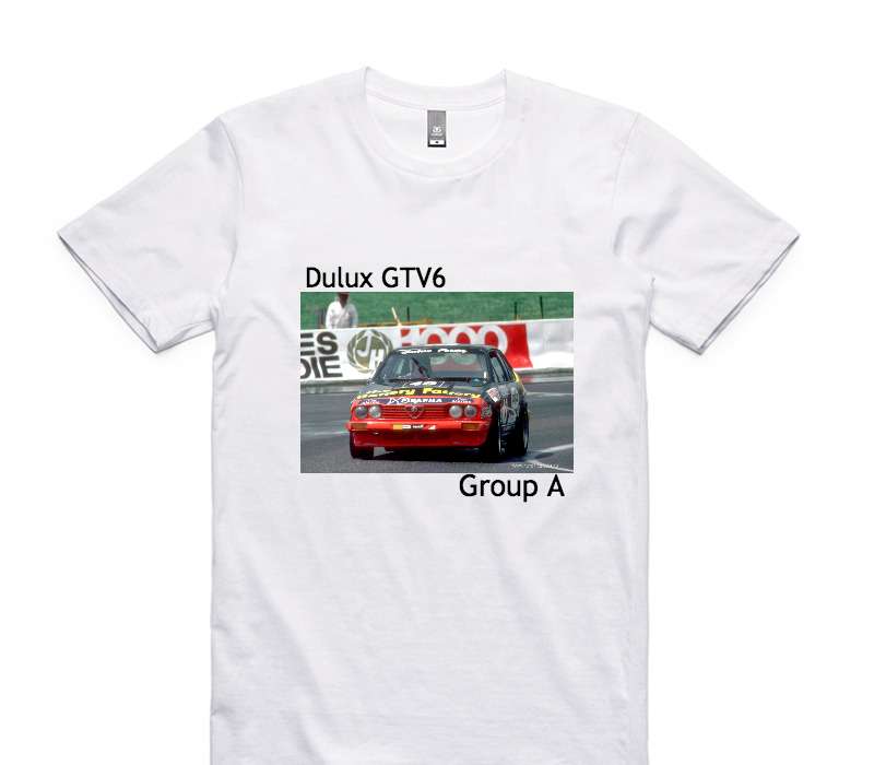Custom AS Colour 100% Cotton White T-Shirt