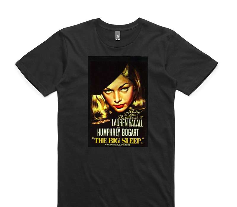 Custom AS Colour 100% Cotton Black T-Shirt