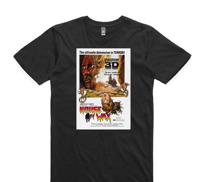 Custom AS Colour 100% Cotton Black T-Shirt