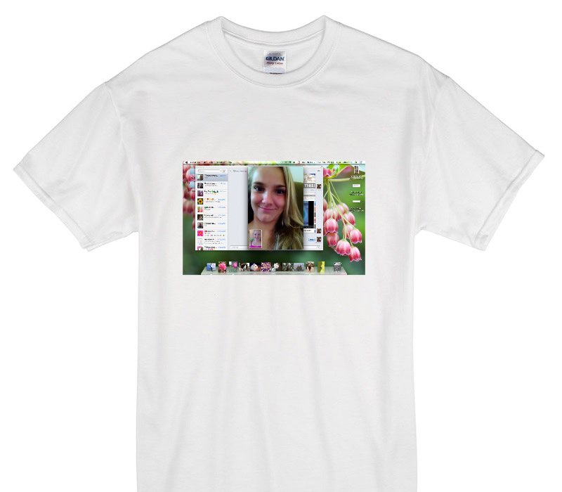 Custom Gildan 100% Cotton White T-Shirt