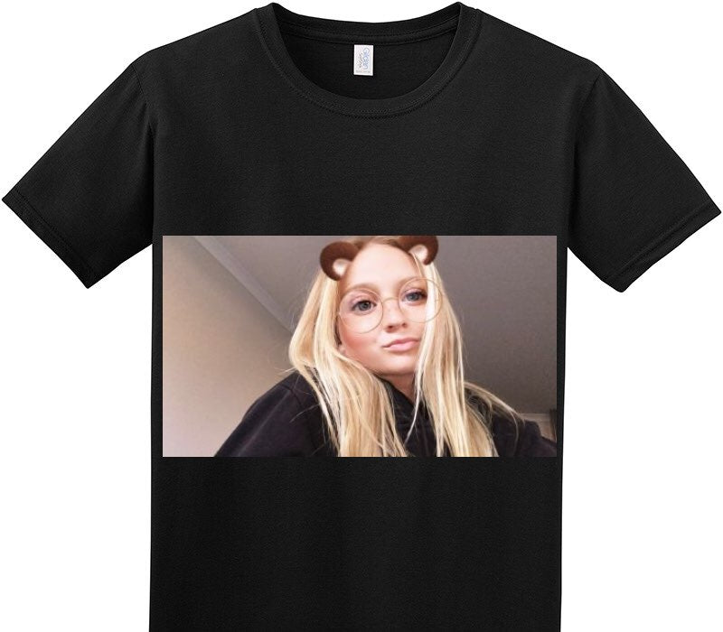 Custom Adult Soft Style 100% Cotton Black T-Shirt