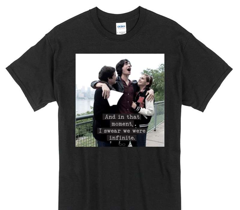 Custom Gildan 100% Cotton Black T-Shirt