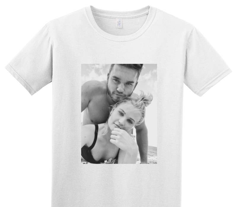 Custom Adult Soft Style 100% Cotton White T-Shirt