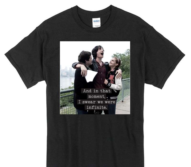 Custom Gildan 100% Cotton Black T-Shirt