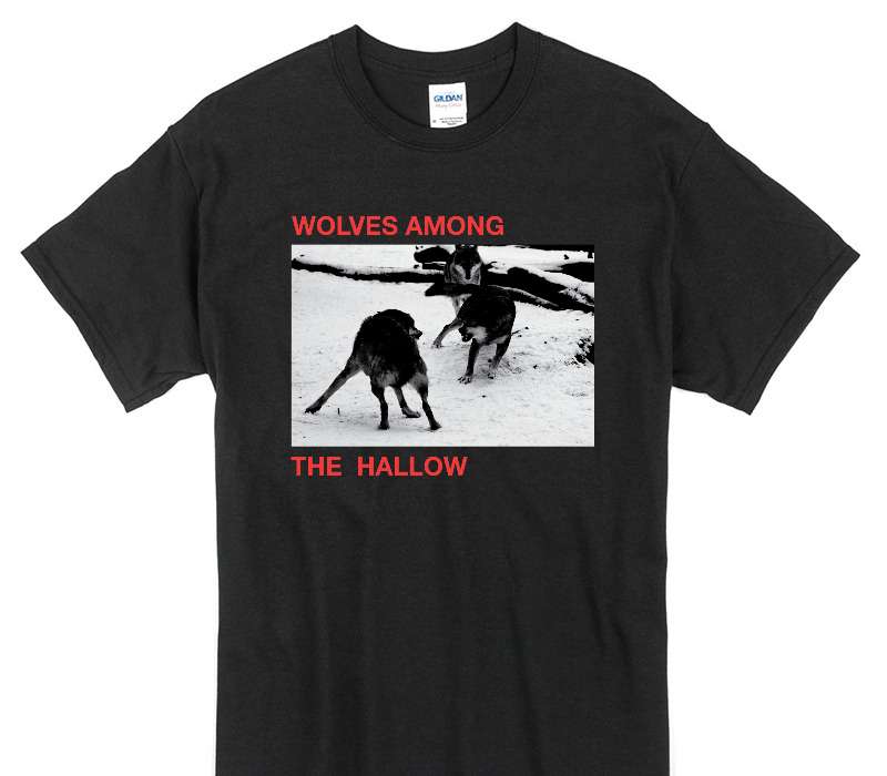 Custom Gildan 100% Cotton Black T-Shirt