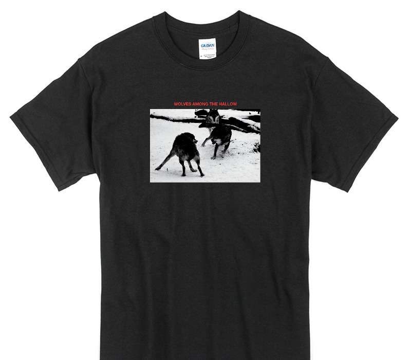 Custom Gildan 100% Cotton Black T-Shirt