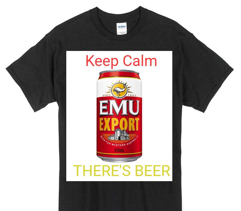 Custom Gildan 100% Cotton Black T-Shirt