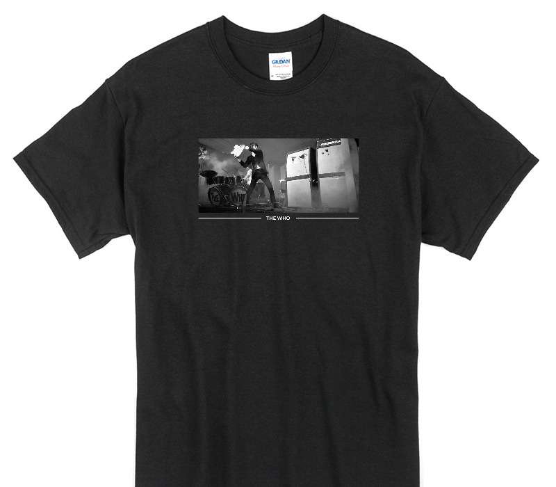 Custom Gildan 100% Cotton Black T-Shirt